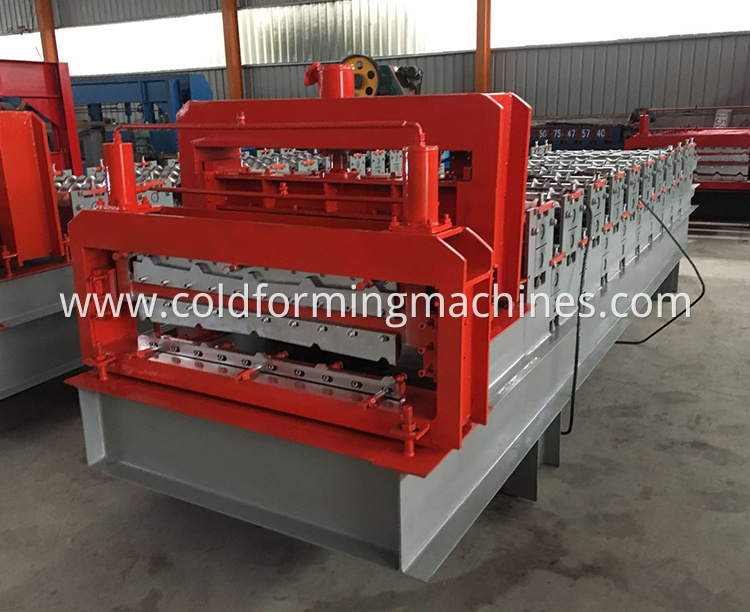 double layer roll forming machine 7